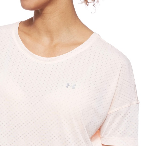 Under Armour Sport Mesh Oversized Short-Sleeve T-Shirt - Picture 1 of 7